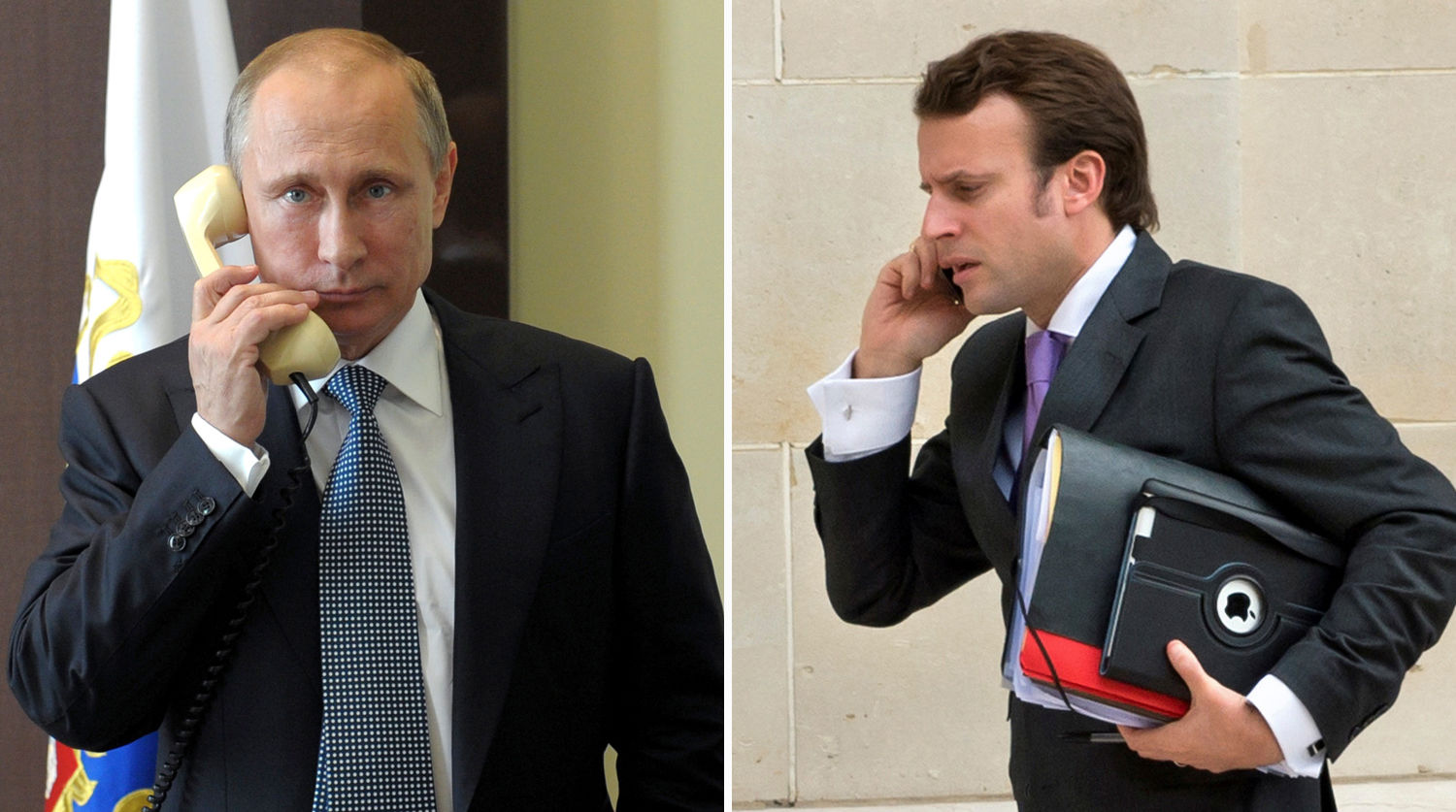 ​За полгода Макрон и Путин наговорили свыше 100 часов: глава Франции озвучил причину и свою позицию