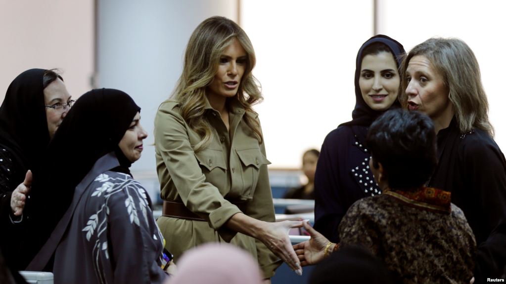 "У женщин появилась свобода!" - Мелания Трамп отметила "расширение прав и возможностей для женщин" в Саудовской Аравии