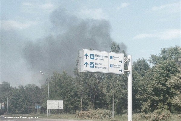 ​В районе донецкого аэропорта зафиксировано более 100 взрывов, - ОБСЕ