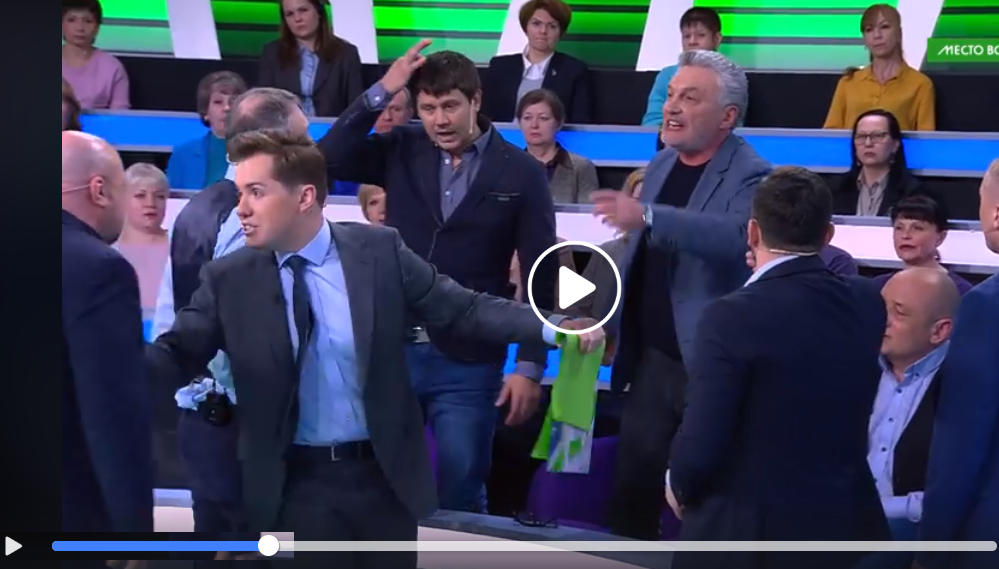 На "НТВ" началась драка в прямом эфире из-за Украины: видео, как Лойко взбесил россиян всего одной фразой