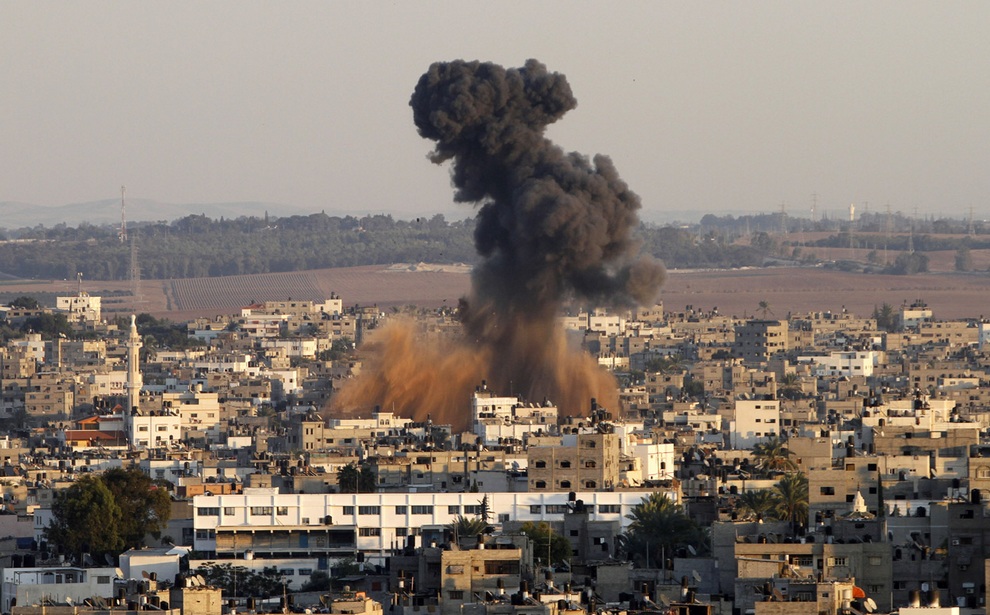 ВВС Израиля поразила более 35 объектов в секторе Газа