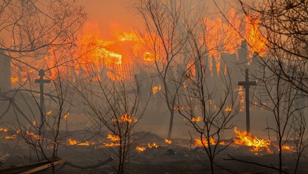 СКР завел пять уголовных дел по факту пожаров в Хакасии
