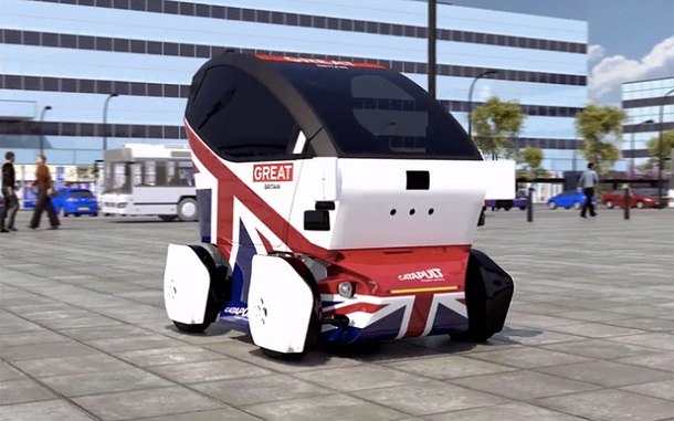 В Лондоне появилось такси-робот