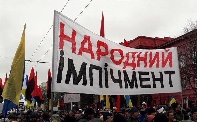 Саакашвили собрал на акцию десятки тысяч сторонников: появилось впечатляющее видео с антиправительственного марша в Киеве