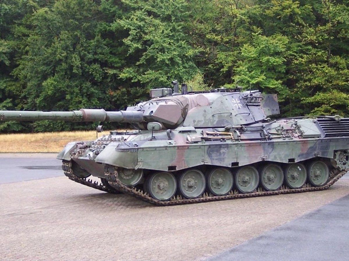 В Украину начали поступать танки Leopard 1 от Дании, Германии и Нидерландов
