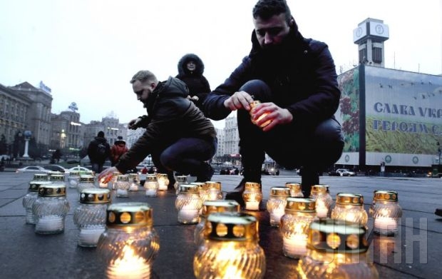 Центр Киева перекрыли в связи с почтением памяти героев Небесной сотни - ГАИ