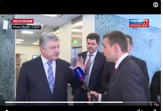 ​Глаза Порошенко светились от ярости, руки готовы были "сжать" горло россиянина - таким президента еще не видели - кадры