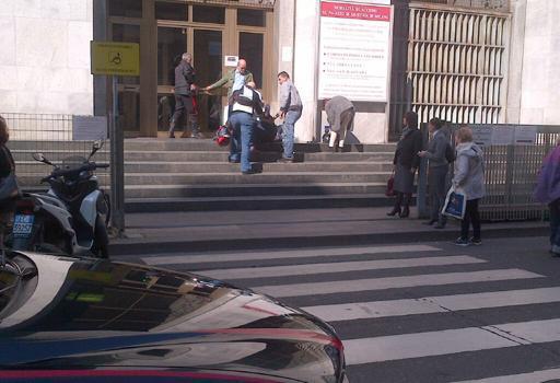 Стрельба в суде Милана: двое погибших, один раненый