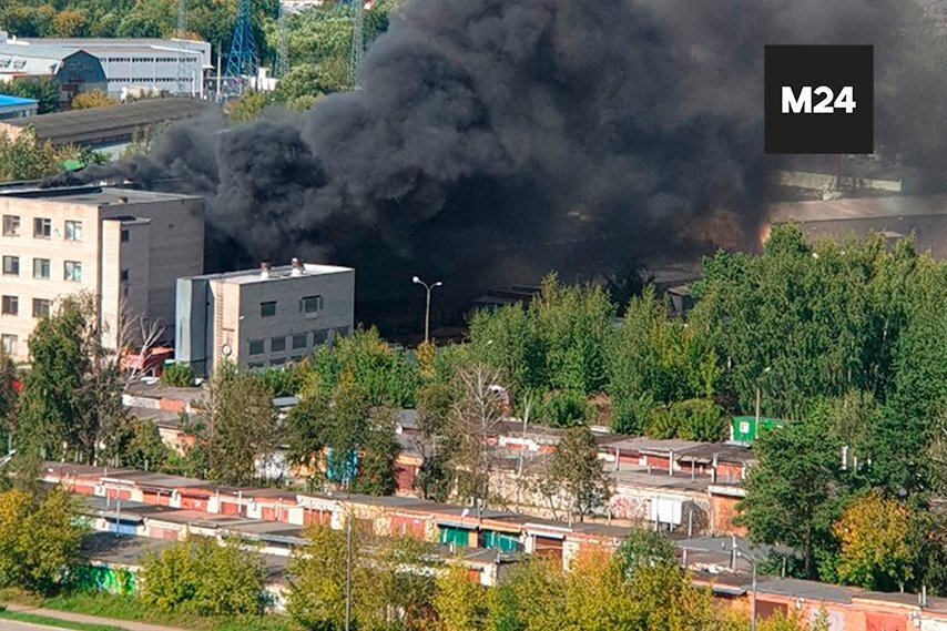 В Подмосковье пылает завод с химикатами – Сеть ошеломили кадры масштабного пожара