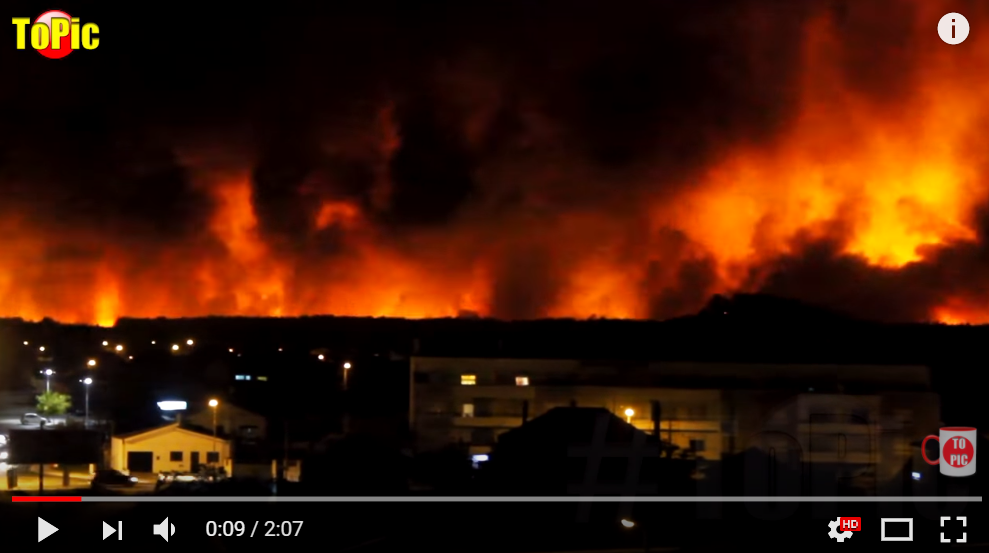 В Португалии настоящий огненный апокалипсис: десятки людей погибли, спасаясь от страшной катастрофы, - жуткие кадры