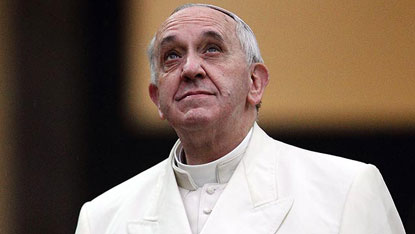 За спасение пассажиров пропавшего лайнера Air Asia и пылающего парома помолился Папа Римский