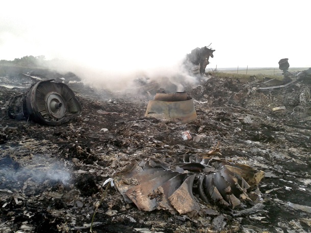Последствия падения «Боинг-777» в Донецкой области