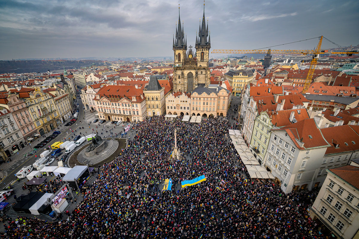 В Праге на фоне антиукраинских заявлений Окамуры чехи анонсировали масштабный митинг "Вместе за Украину" – СМИ