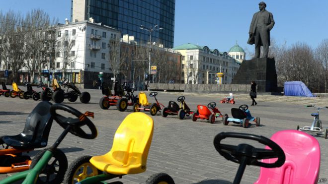 Ситуация в Донецке: новости, курс валют, цены на продукты 27.04.2015