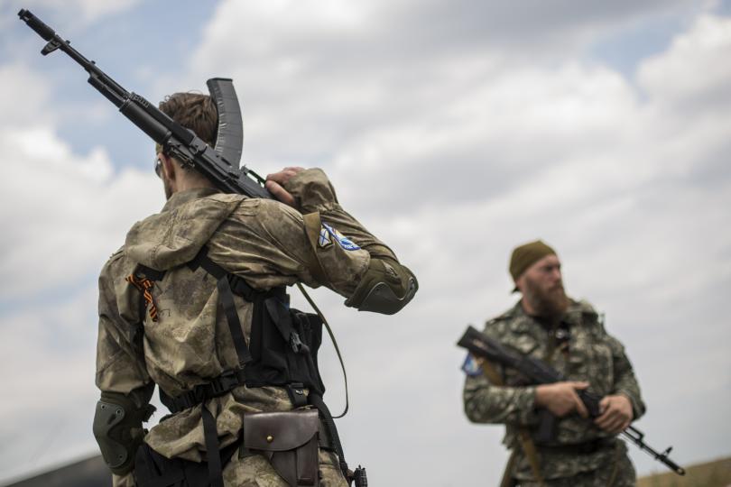 Под Авдеевкой между силами АТО и оккупантами произошло боевое столкновение: боевики после мощной "ответки" ВСУ трусливо сбежали