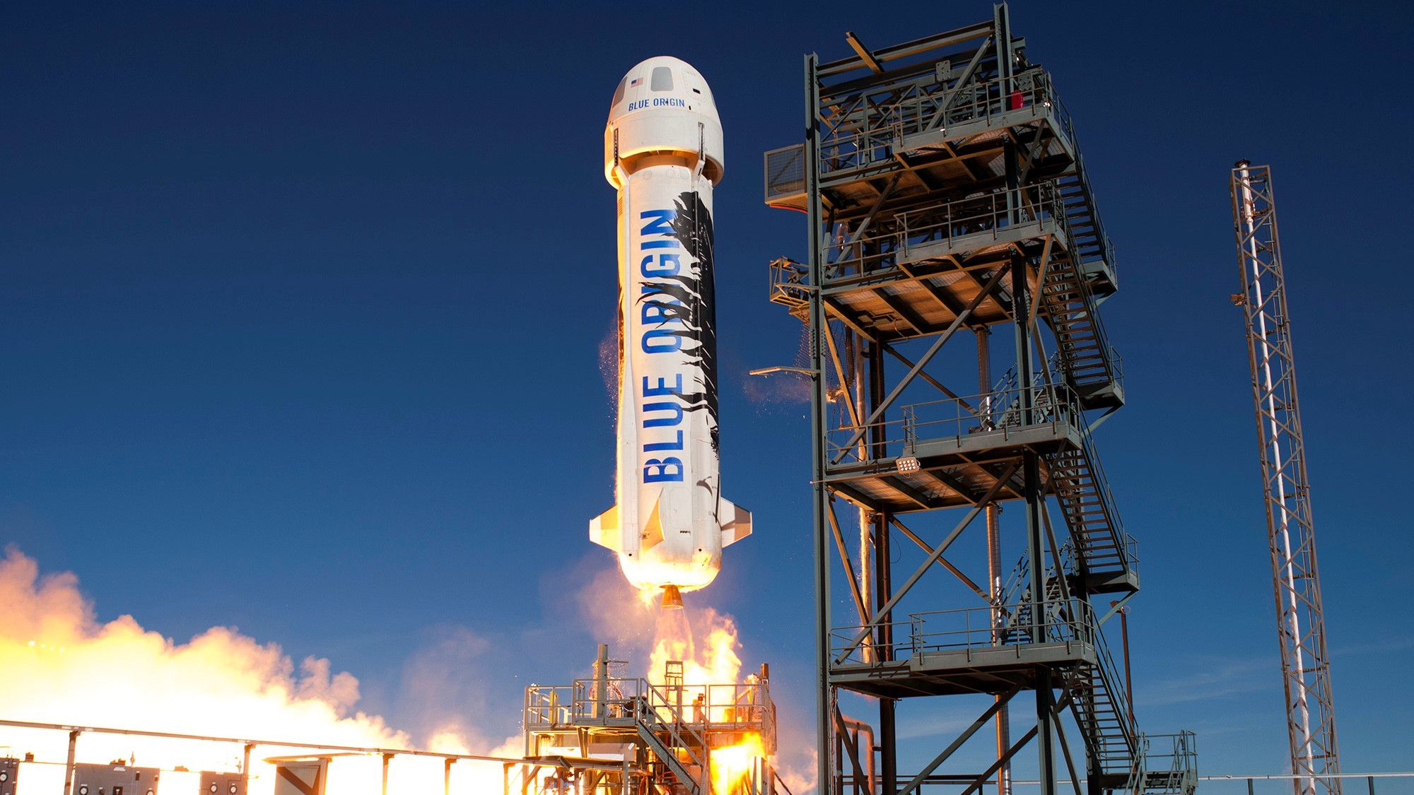 Путешествие Скайвокера: Blue Origin запустила ракету с манекеном – кадры