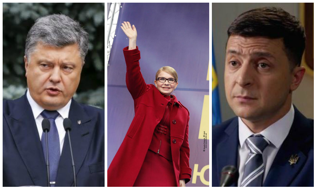 Новый всеукраинский опрос по рейтингам кандидатов в президенты