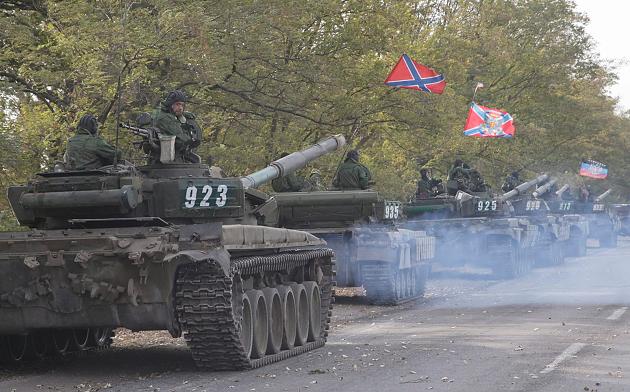 Террористы ожесточенно идут в атаку, расстреливая позиции ВСУ из танков и минометов на луганском, донецком и мариупольском направлениях