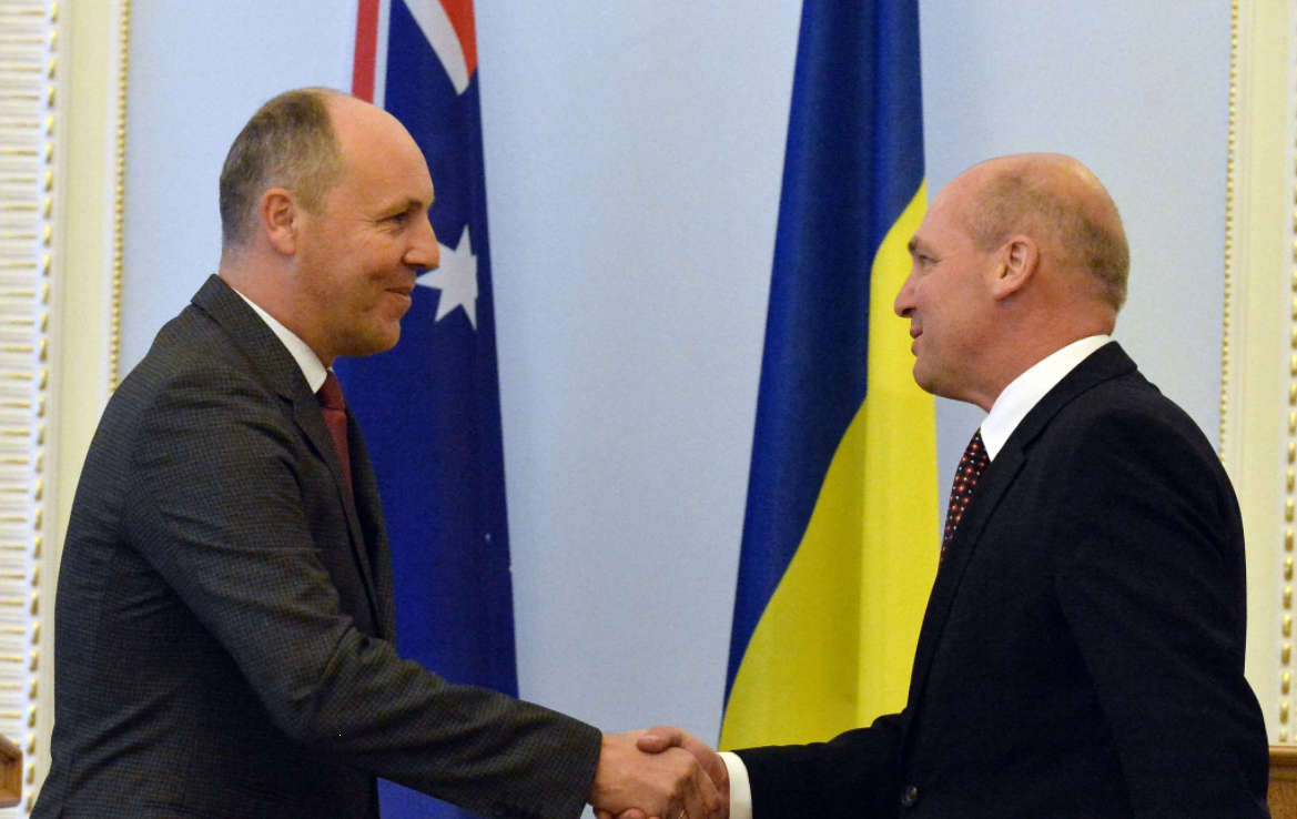 "Украина имеет в лице Австралии очень близкого друга и надежного партнера!" - спикер ВРУ Парубий и глава Сената Австралии Перри провели важную встречу
