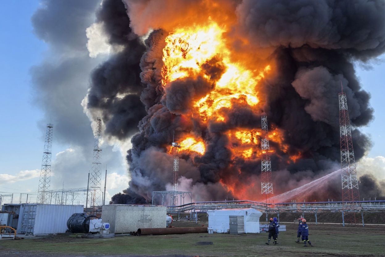 "Альфа" СБУ атакувала пермський НПЗ "Лукойл": удар на 1500+ км у глиб Росії