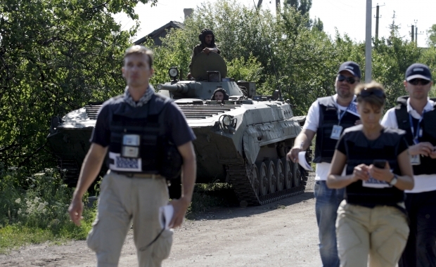  ОБСЕ уличила боевиков во лжи: ранее отведенные минометы и пушки исчезли