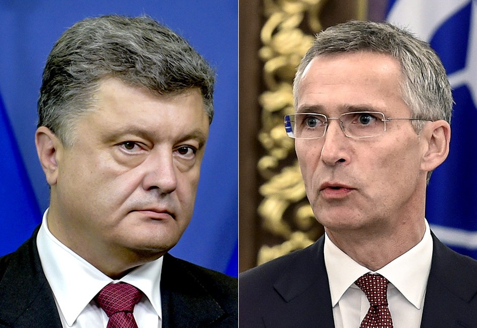 Укрепление отношений с НАТО: Порошенко обсудил с Столтенбергом предоставление помощи Украине 