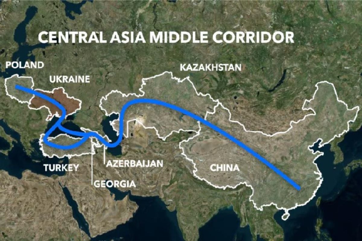 Из Китая в ЕС в обход России: Азербайджан и Казахстан создадут Средний коридор