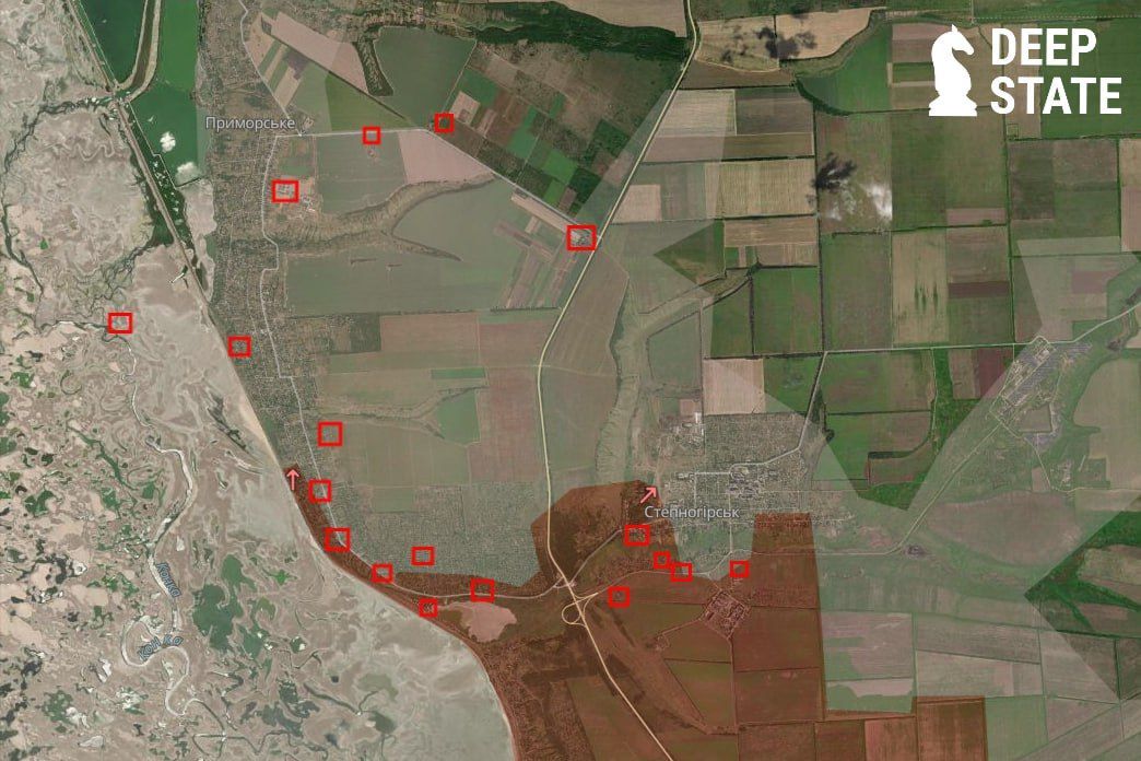 ВСУ срывают наступление РФ на Запорожье: штурмовые группы разбиваются дронами - DeepState