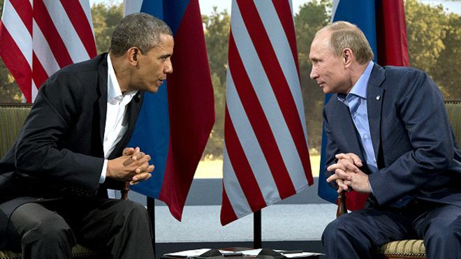 Путин и Обама обсудили ситуацию в Украине и Сирии