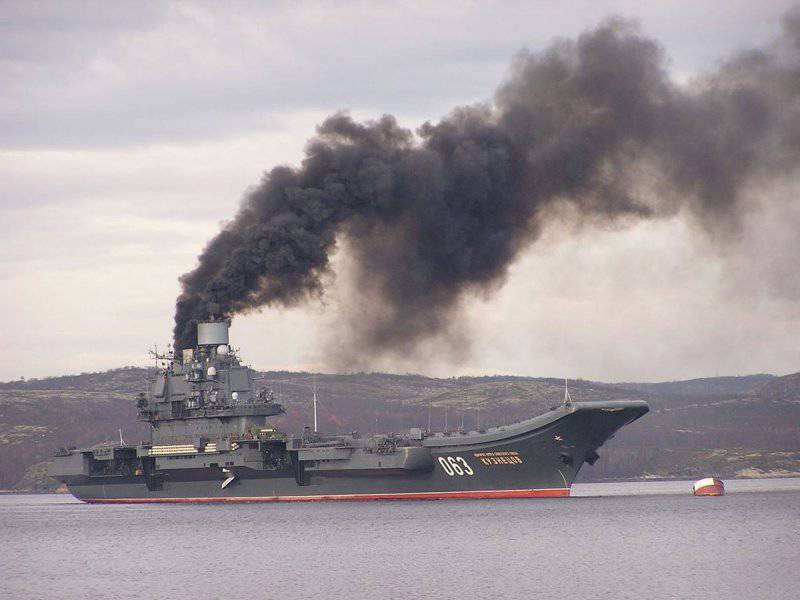 Испания не желает задымлять свой порт и отказала “Адмиралу Кузнецову” в дозаправке: в РФ это скромно объяснили “страхом перед российской мощью” – СМИ