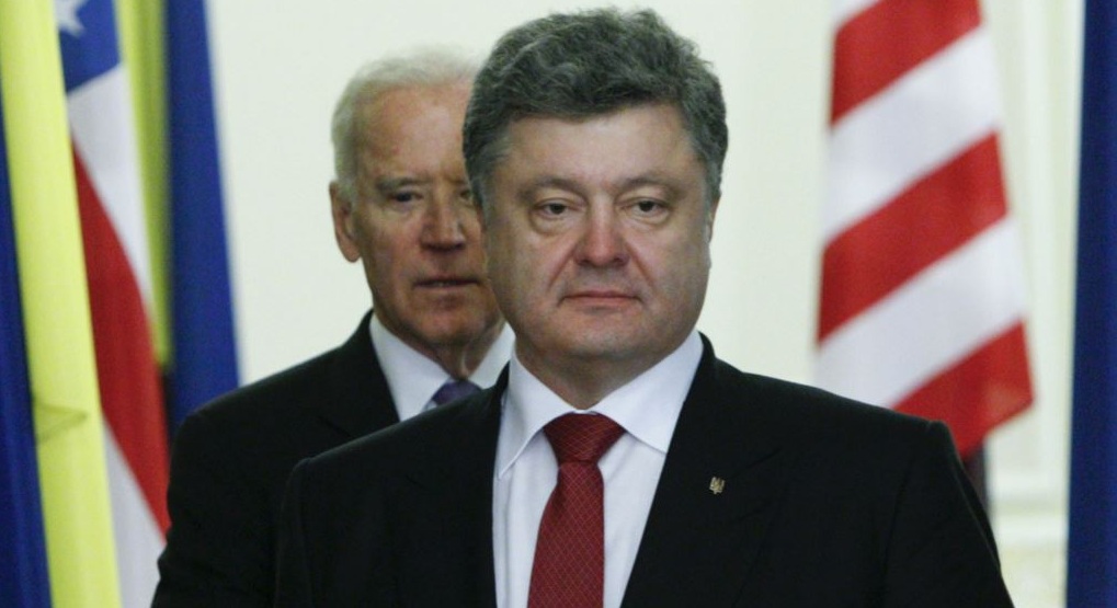 Порошенко и Байден обсудили срыв перемирия со стороны ДНР и ЛНР