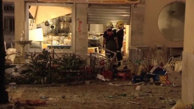 В испанском кафе взорвалась газовая установка: семь десятков пострадавших, медики не справляются с потоком жертв (кадры)