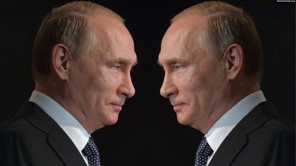 Путин есть и всегда будет старый чекист-оккупант с гранатой в руке