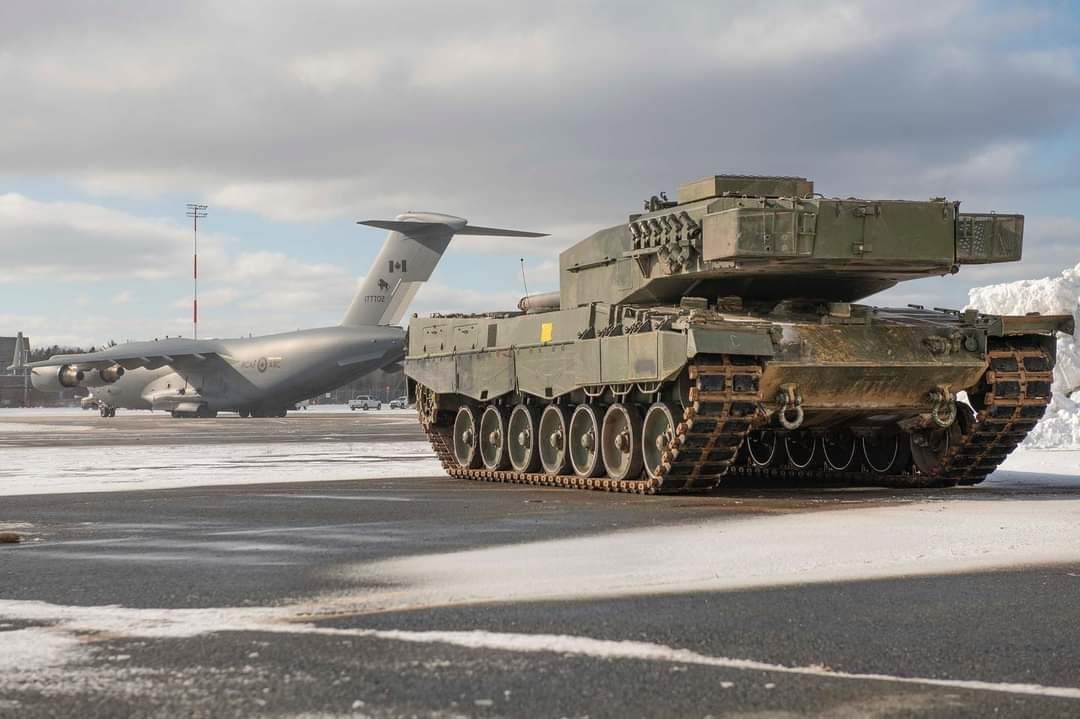 Танки прибывают: канадские Leopard 2 уже в Польше