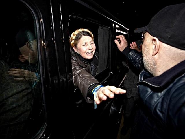 Оперативно: в МВД рассказали, была ли Тимошенко в машине Януковича