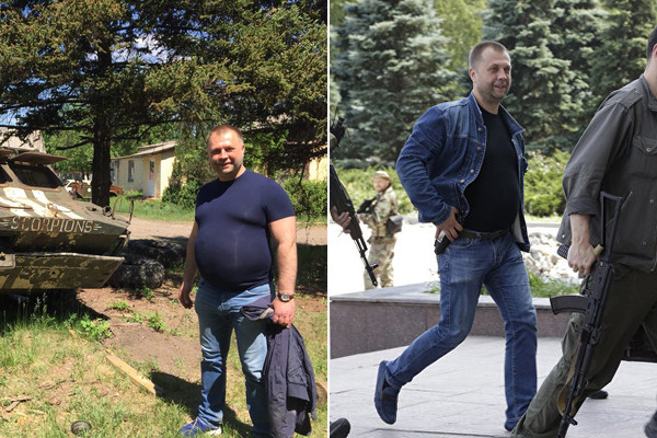 "Как на девятом месяце", - вернувшийся на Донбасс террорист Бородай поразил внешним видом