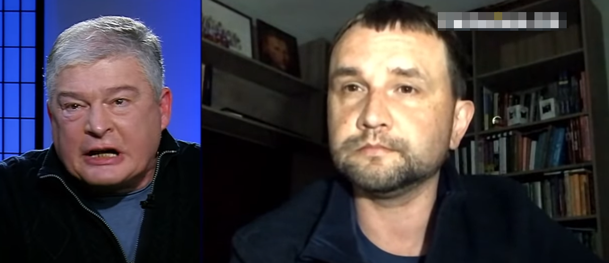 Червоненко и Вятрович устроили перепалку в прямом эфире: "Закрой там рот и сиди"