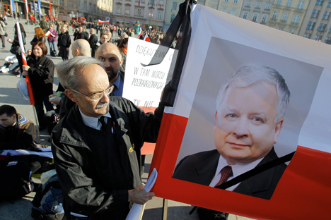 МИД Польши требует у России вернуть обломки самолета Качиньского
