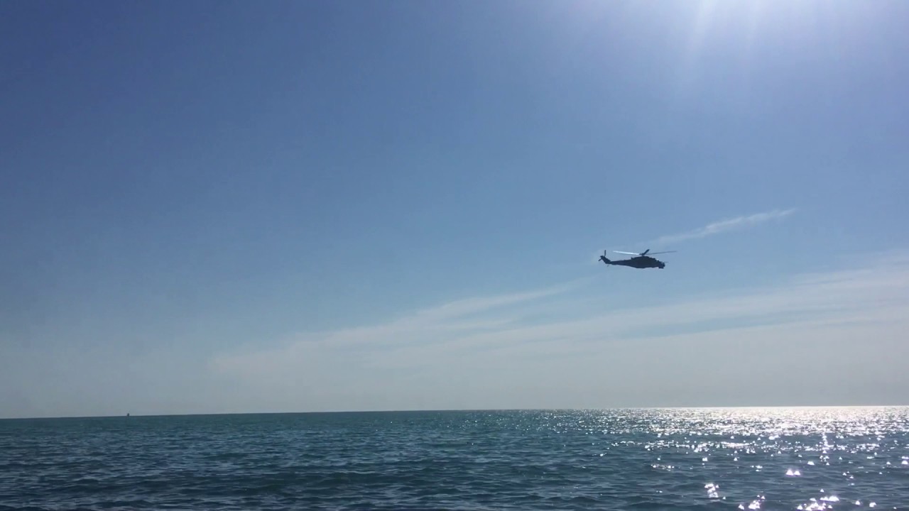 Работа боевой украинской авиации над акваторией Азовского моря – кадры