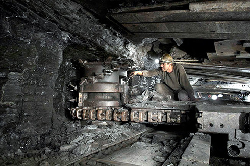 Украина за 8 месяцев снизила добычу угля в 2 раза