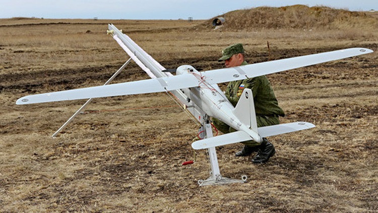 Украинские военные сбили дрон террористов, совершавший разведку над Горловкой, - штаб АТО