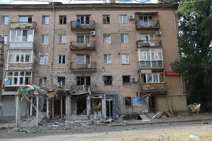​В Луганске во время АТО полностью разрушено 860 жилых домов