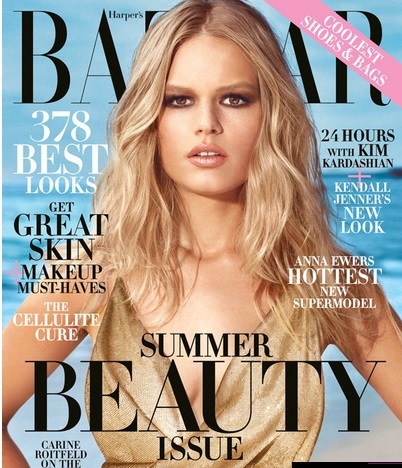 Младшая сестра Ким Кардашьян позировала в майской фотосессии журнала Harper’s Bazaar