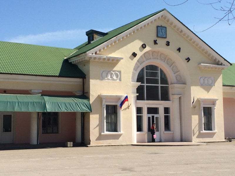 В Крыму в районе Феодосии на железной дороге случилась "бавовна"