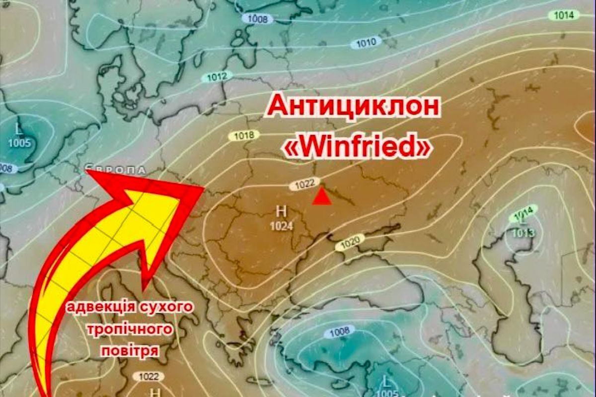 Циклон Winfried несет в Украину тепло из Африки: синоптик назвал дату, когда потеплеет до +23°