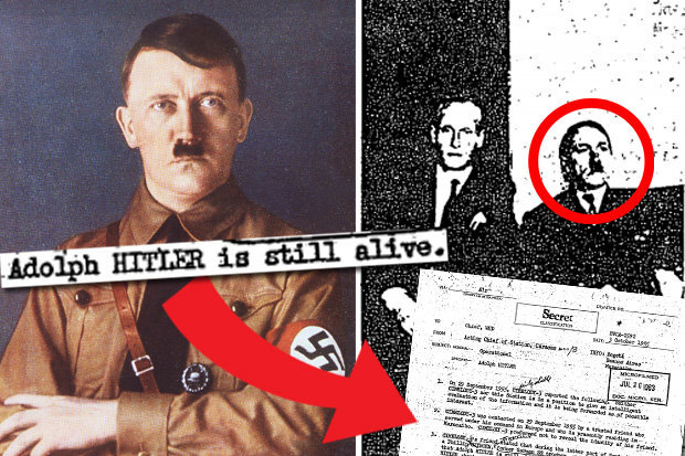 В архивах ЦРУ нашлось фото выжившего после войны Гитлера - в Сети обнародован последний снимок живого фюрера за 1955 год