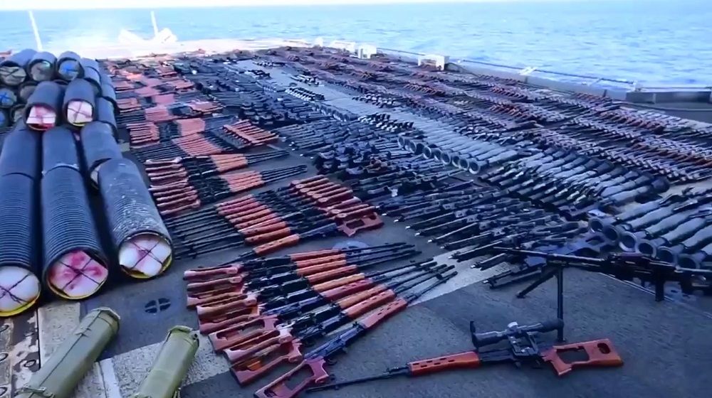 Зброя з Ірану для України: з'явилося відео конфіскованої партії