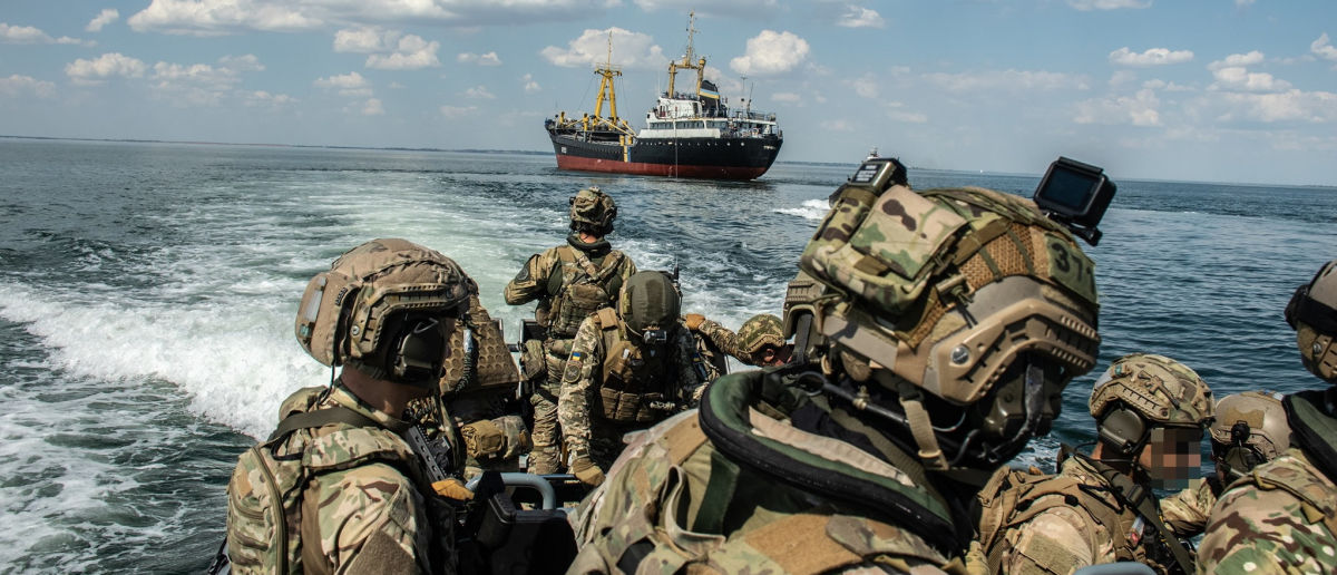 Учения Sea Breeze - 2021: спецназовцы Украины и Польши штурмовали судно "Горловка" 