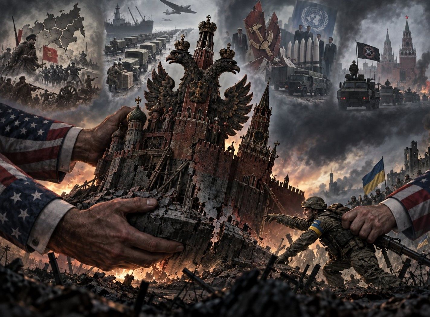 Глава Fire Point Штилерман: "США в пятый раз пытаются спасти Российскую империю"