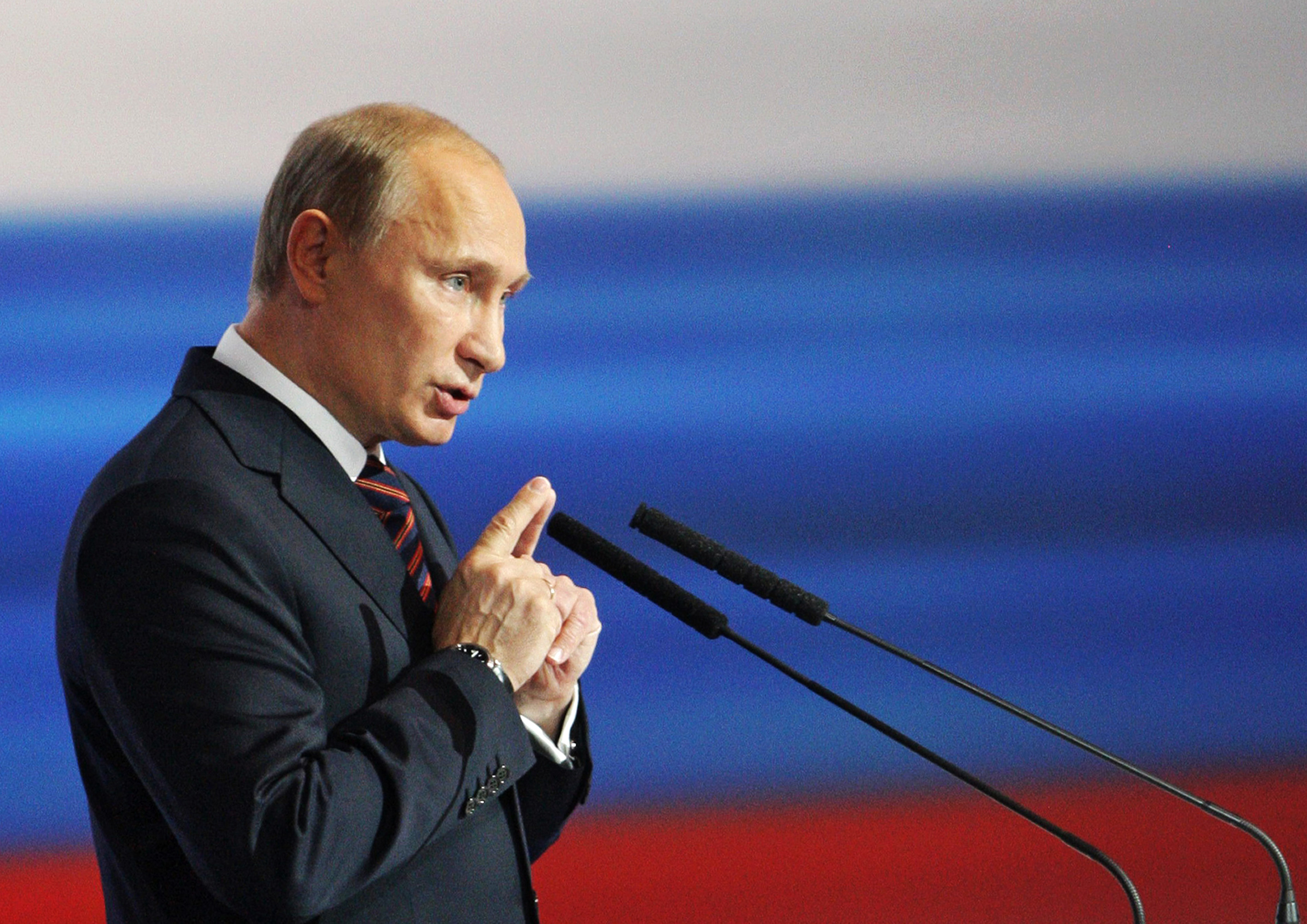 Путин открыл итоговую пресс-конференцию с 12-минутным опозданием